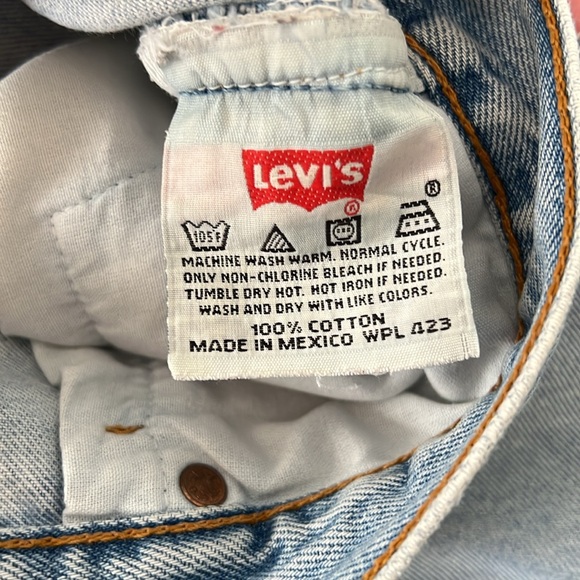 Vintage Mens Levis 501 Denim Jeans 38 x 30 - Picture 9 of 9